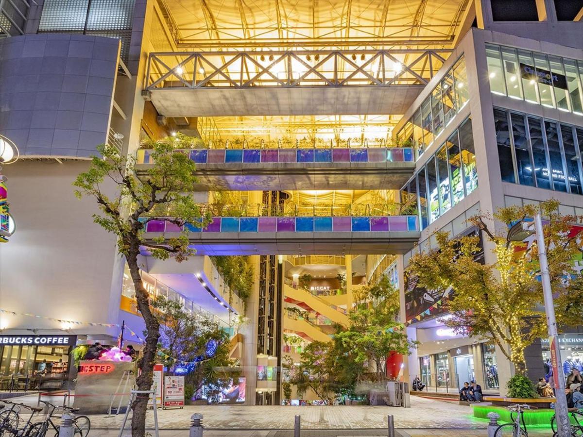 Готель B&S Eco Cube Shinsaibashi Осака Екстер'єр фото